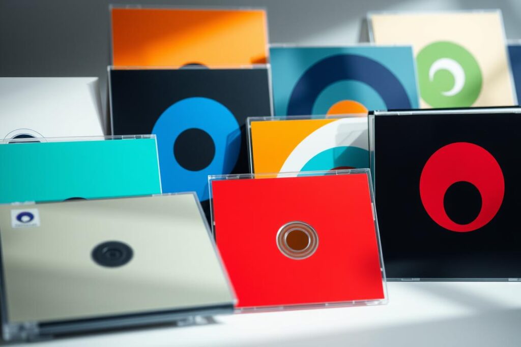 CD covers design