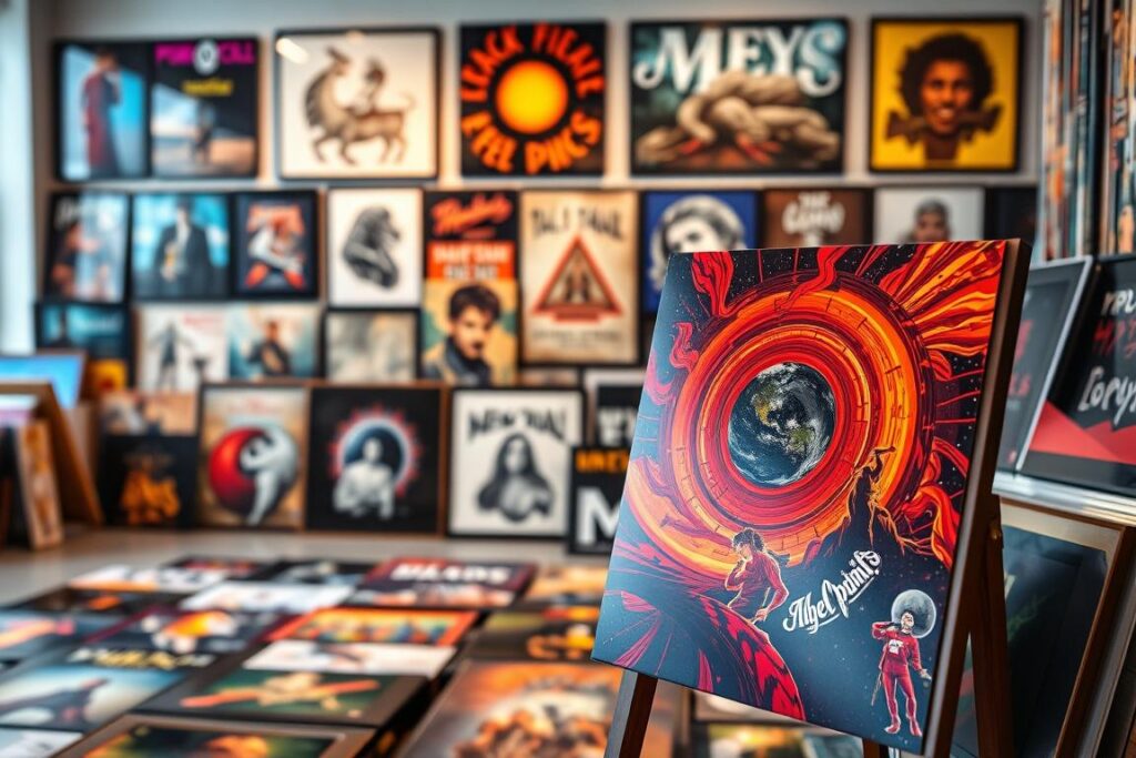 album cover art prints