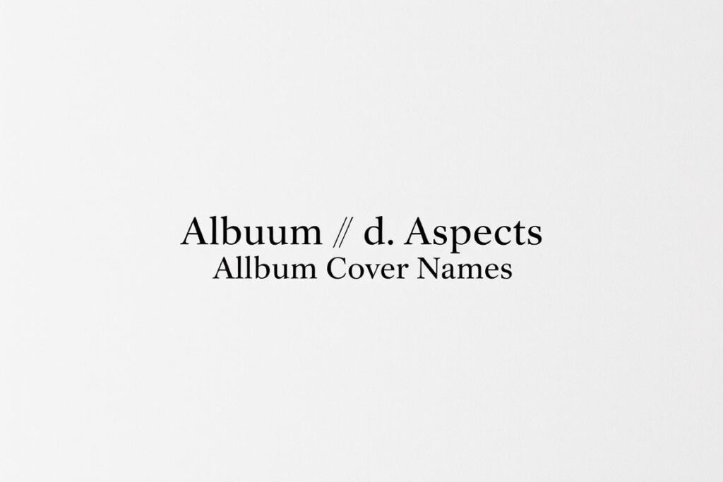 album cover design