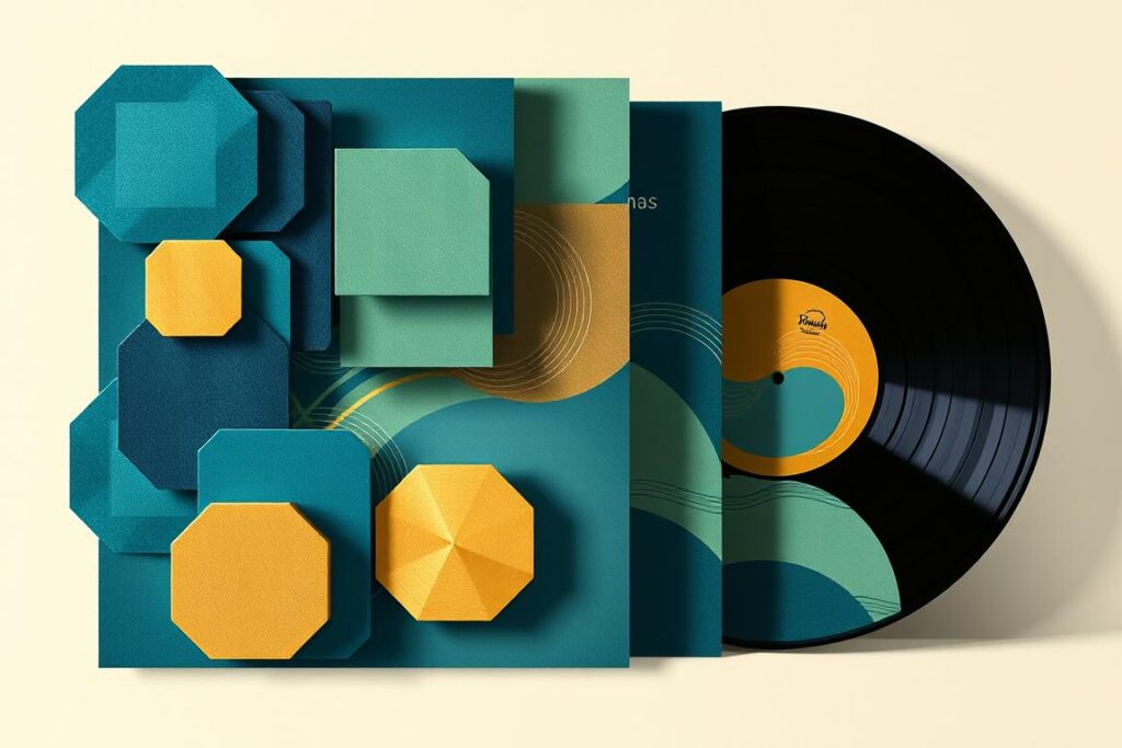 album cover design elements