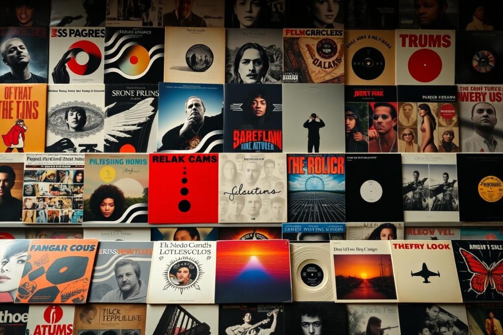 album cover design evolution