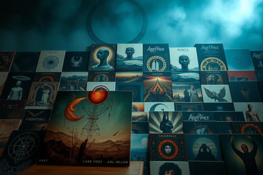 album covers with symbolism