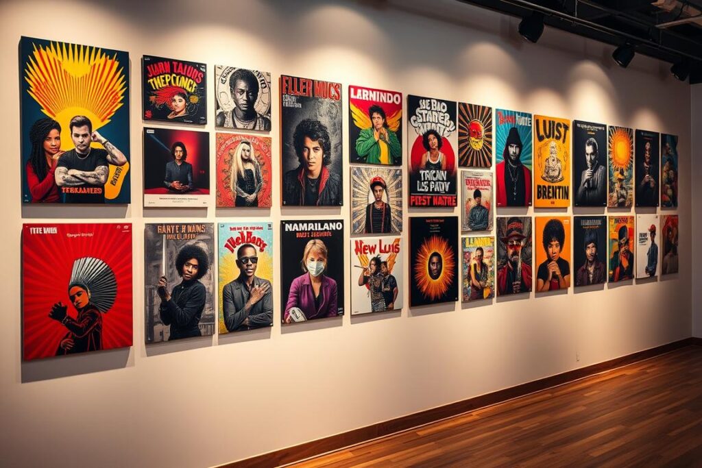 artist album cover posters