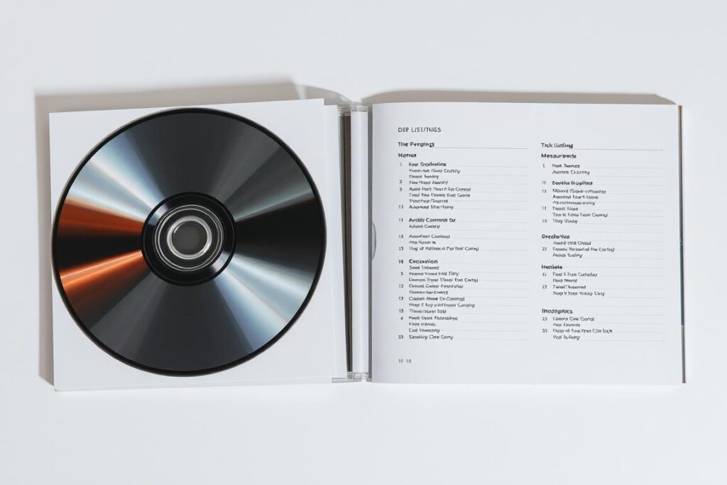 cd booklet design