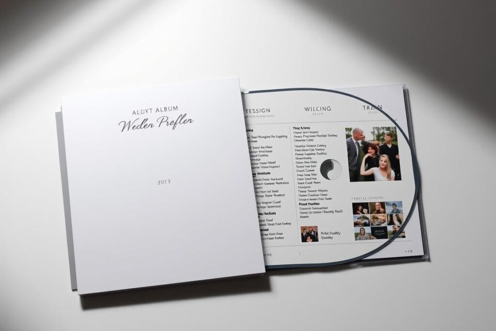 cd booklet layout design