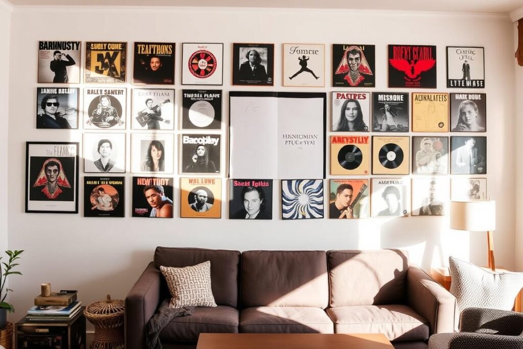custom album cover wall art