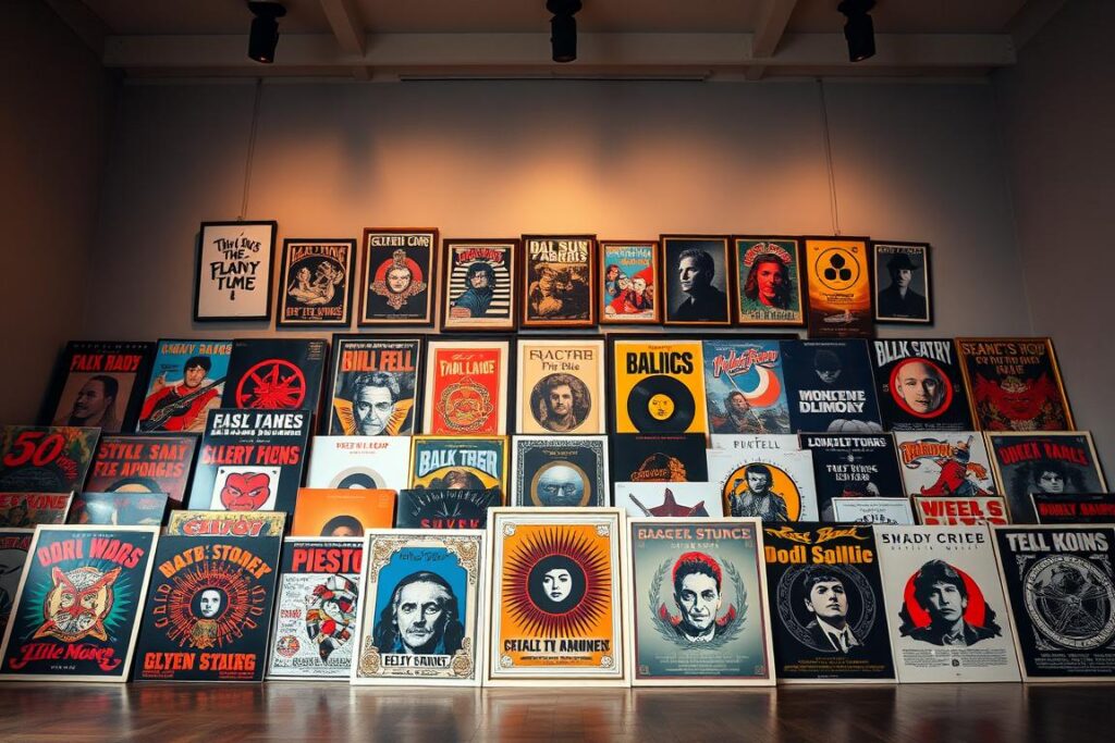 custom album posters