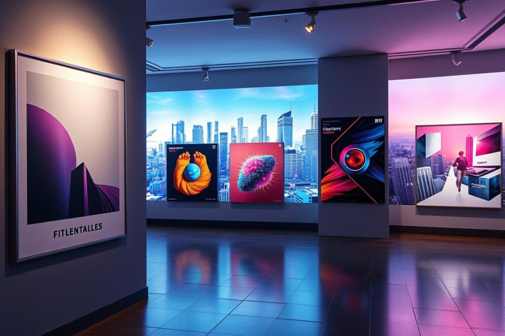 digital posters