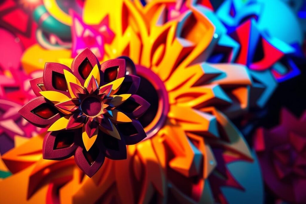 eye-catching album artwork