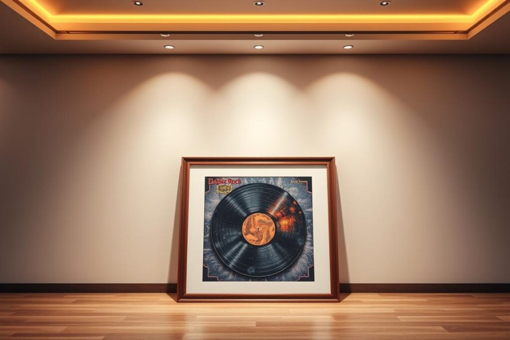 framed album artwork