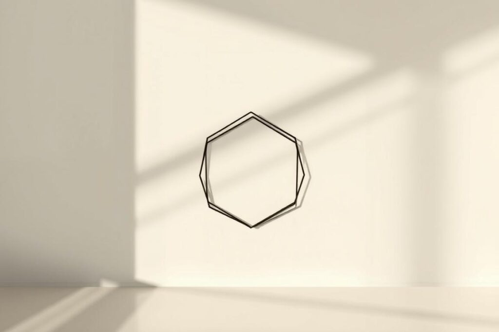 geometric album cover design