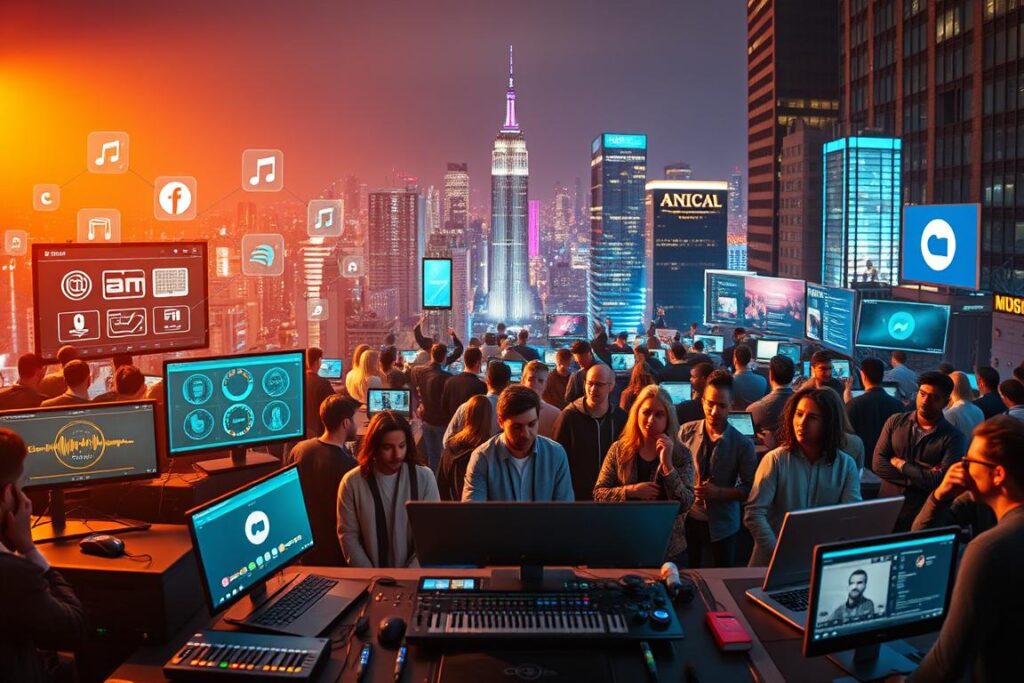 music distribution