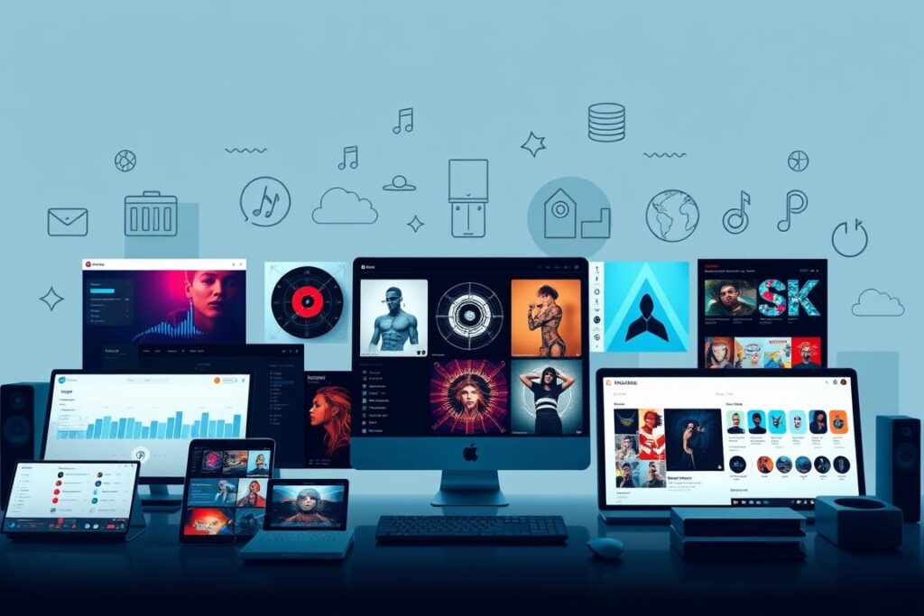 music distribution companies